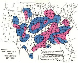 Image of a weather map.