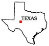 Small Texas map.
