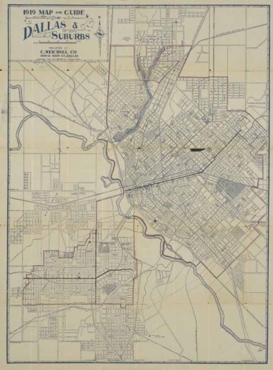 1919 Map and Guide of Dallas and Suburbs2