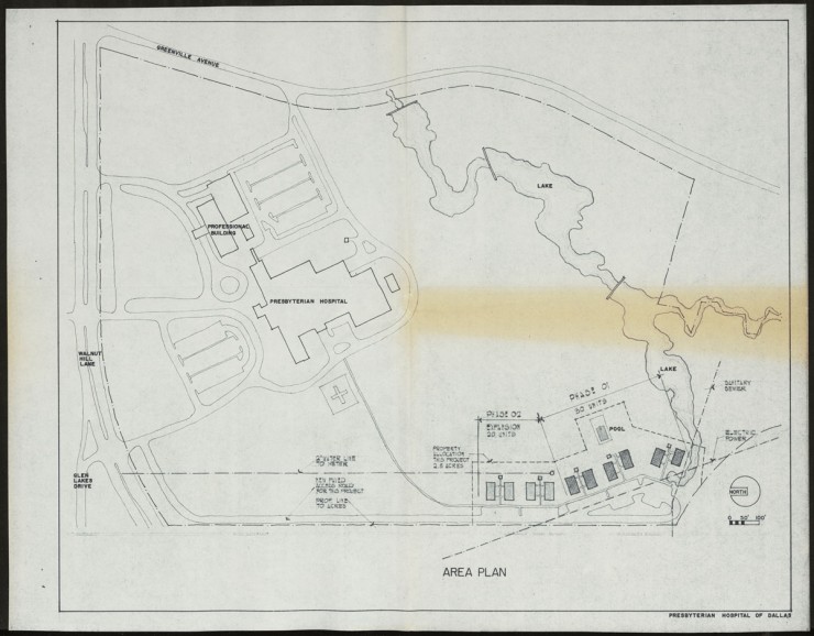 Area Plan for Student Housing at Presbyterian Hospital of Dallas