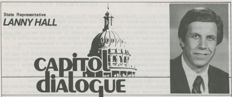 Header of "Capitol Dialogue" Newsletter, UNTA_AR0177-065-002_01