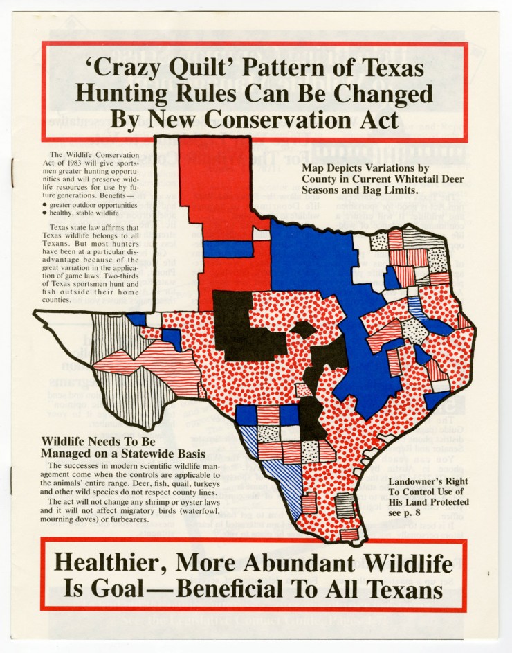 Cover of Texans for Wildlife Conservation Magazine, UNTA_AR0177-014-003