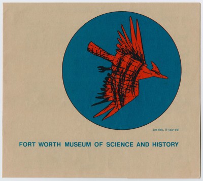 Front page of the 1973-1974 brochure for the Museum School, UNTA_AR0327-023-006_01