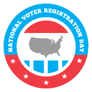 National Voter Registration Day logo