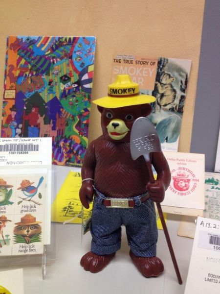 UNT Smokey Bear collection