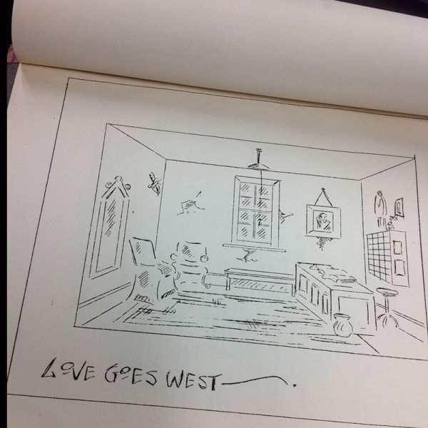 Love Goes West set design