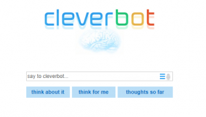 CleverBot Opening Screen