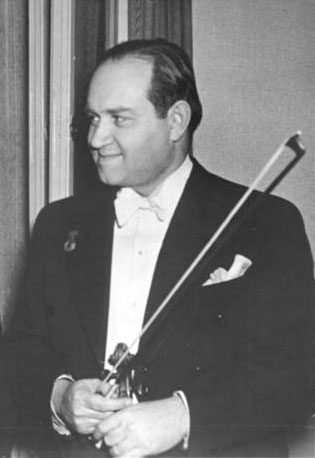Violinist David Oistrakh