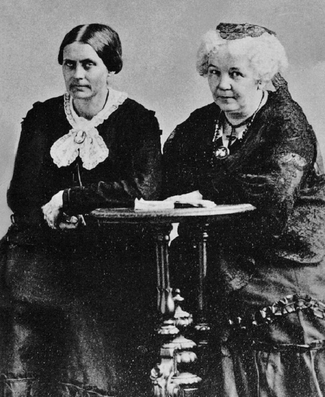 Elizabeth Cady Stanton and Susan B. Anthony