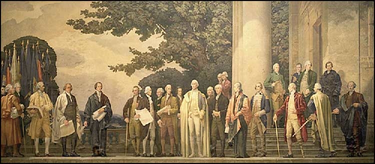 "The Constitution," mural by Barry Faulkner