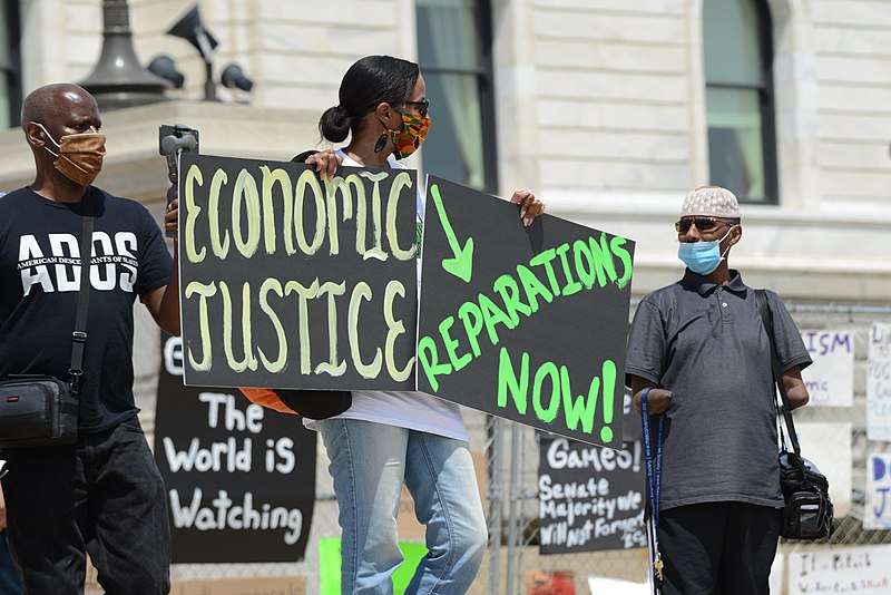 Juneteenth reparations rally to demand reparations from the United States government