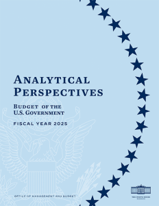 Analytical Perspectives, Budget of the U.S. Government, Fiscal Year 2025 (cover)
