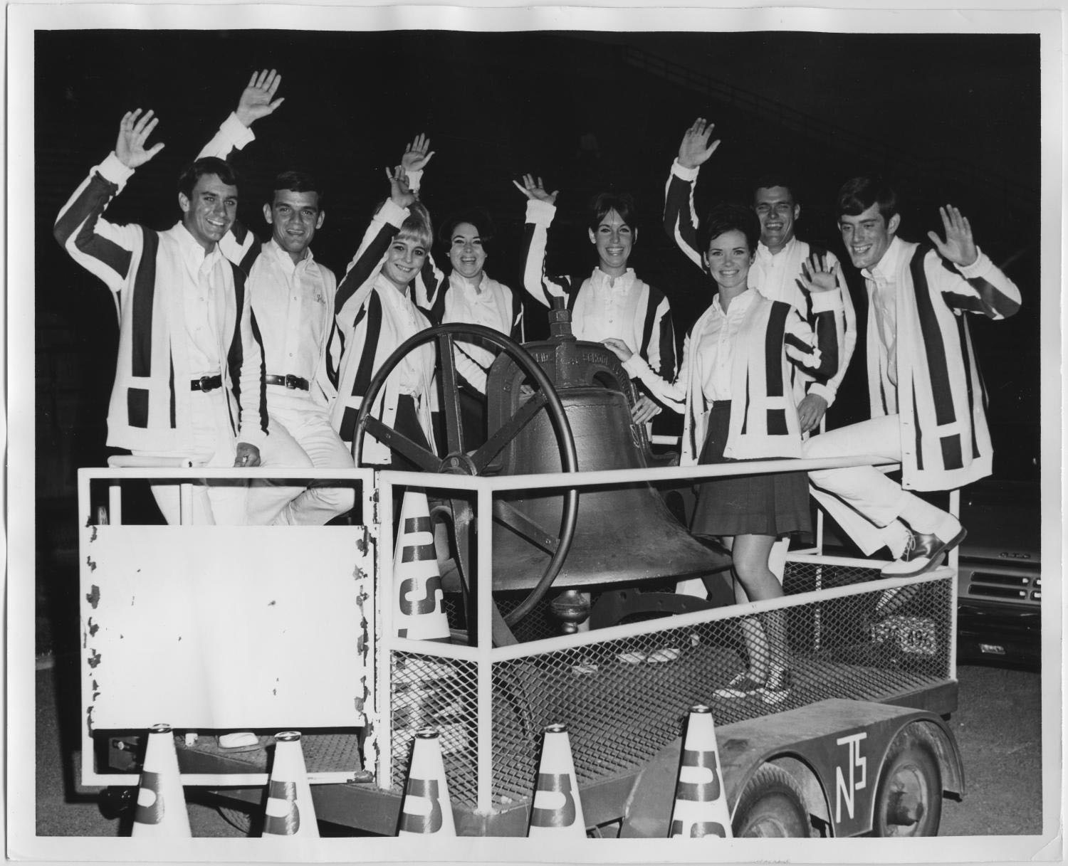Image result for NTSU spirit bell 1960's